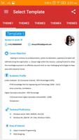 Resume Builder screenshot 2