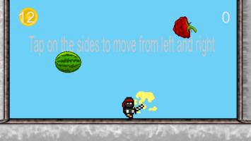 Ninja fruit smasher Affiche