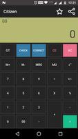 Classic Calculator Plakat