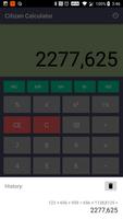 Citizen Calculator captura de pantalla 1