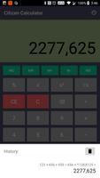 Citizen Calculator تصوير الشاشة 1