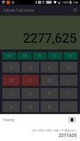 Citizen Calculator スクリーンショット 1