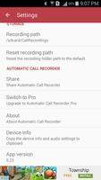 Automatic Call Recorder plus capture d'écran 1