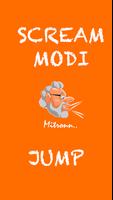 Modi Scream Jump Cartaz