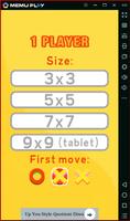 tic tac toe 🎮 スクリーンショット 1