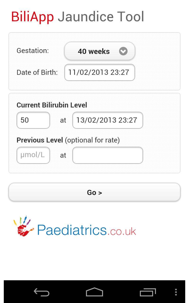 biliapp newborn jaundice tool for android apk download nice neonatal jaundice charts