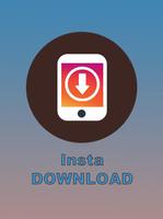 Insta Download vid and pic poster
