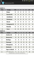 Tabela Carioca 2016 Ekran Görüntüsü 2