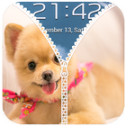 Cute Pyppy Zipper Lock Screen: mobile Lock screen 圖標