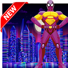 Super Iron Spider Hero Adventure icono