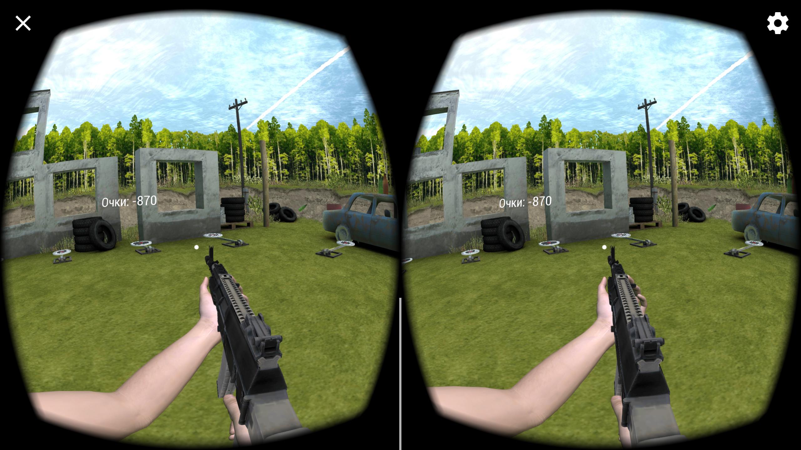 Тир. Виртуальная реальность игры. VR игра тир. 3д игры для ВР очков.