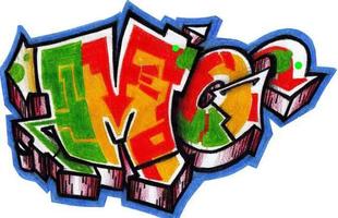 3 Schermata idee di design graffiti