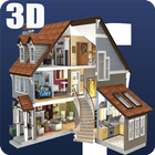 3D Home Design icône