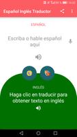 Español Inglés Traductor Affiche