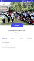 Genuine Secondary School 截图 1