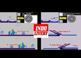 Livery BUSS Dangdut Simulator capture d'écran 2