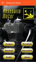 Poster Aksesoris Motor