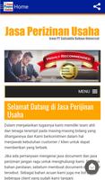 Jasa Perijinan Usaha 스크린샷 1