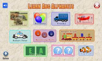 Learn ABC poster