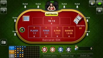 Baccarat Online capture d'écran 3