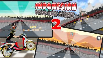 Indonesian Drag Bike Street Race 2 capture d'écran 3
