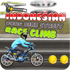 Drag Indonesia Street Race Bike Hill Climb 2018 آئیکن