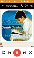 Surah Pendek AlQuran captura de pantalla 1