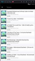 Nasyid Nabi Muhmmad Mp3 imagem de tela 3