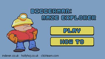 Diggerman: Maze Explorer Affiche