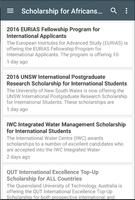 المنح الدراسية - Scholarships screenshot 3