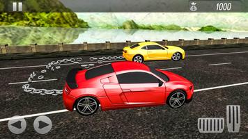 Rapid Chain Car Racing: Stunt Cars poster