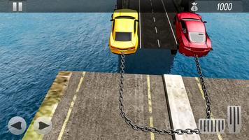 Rapid Chain Car Racing: Stunt Cars capture d'écran 2