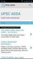 UPSC ADDA capture d'écran 1
