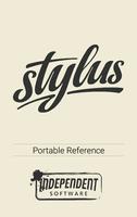 Stylus Portable Reference Affiche