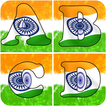 Indian Flag Letter Alphabets