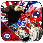 2018 American Flag Theme icon