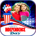 USA Independence Day Frames HD أيقونة