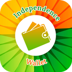 Independence wallet icône
