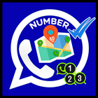 Phone Number Around Me Guide icono