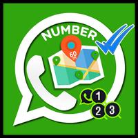 Phone Number Around Me Guide постер