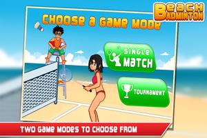 Beach Badminton capture d'écran 1