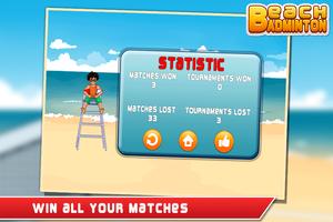Beach Badminton capture d'écran 3