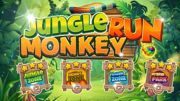 Jungle Monkey Run Affiche