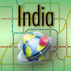 India Map Zeichen