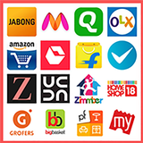 Online Shopping Apps-App King icône