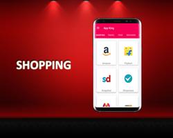 Online Shopping Apps-App King Affiche