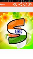 Indian Flag Alphabet imagem de tela 3