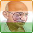 Indian flag face: profile