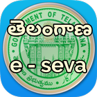 తెలంగాణ ఇ-దాని - TS Telangana e-Seva•MeeSeva biểu tượng