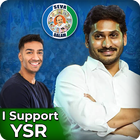 YSR Congress Party Flex Maker: YSRCP Photo Frames ไอคอน